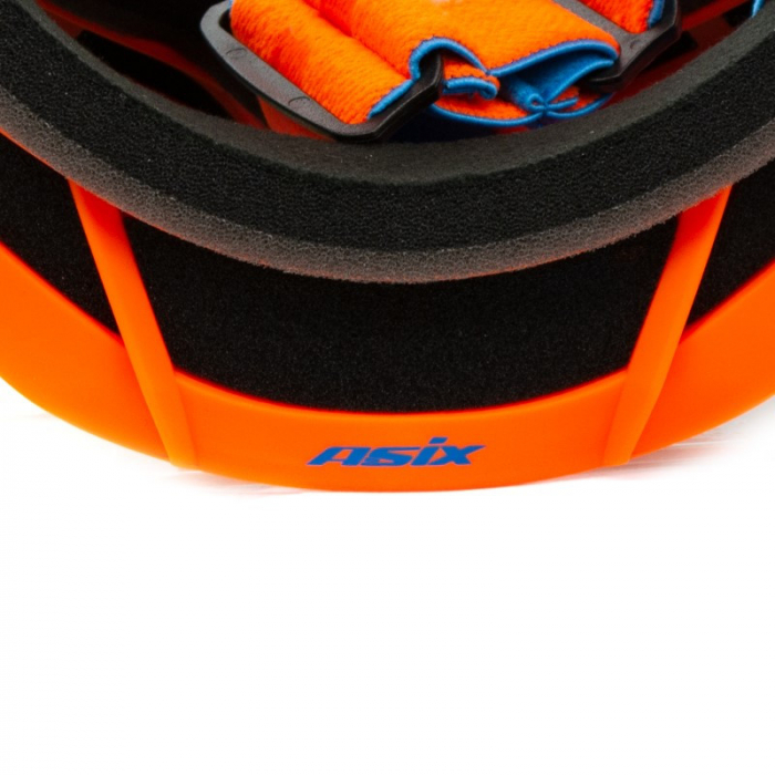 Ochelari cross/atv/enduro, Asix AS2, lentila galbena, culoare rama portocaliu/albastru mat [7]