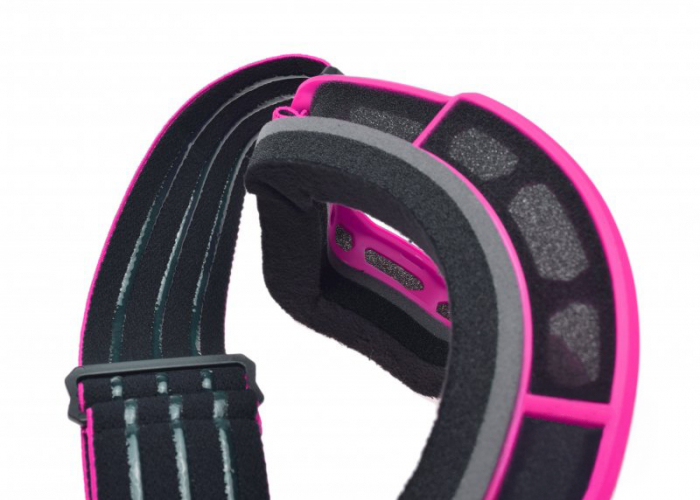 Ochelari cross/enduro/atv LS2, lentila transparenta, culoare roz [3]