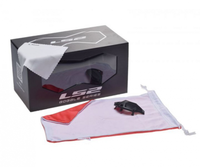 Ochelari LS2 cross/enduro/atv, culoare rosu, lentila clara [2]