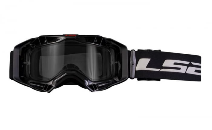 Ochelari LS2 cross enduro atv, culoare negru, lentila clara