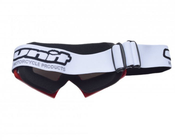 Ochelari motocross/atv/enduro Unit, culoare rama rosu, lentila fumurie [2]