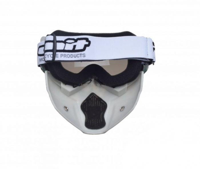 Ochelari motocross/atv/enduro Unit, model masca, culoare rama army, lentila clara [3]