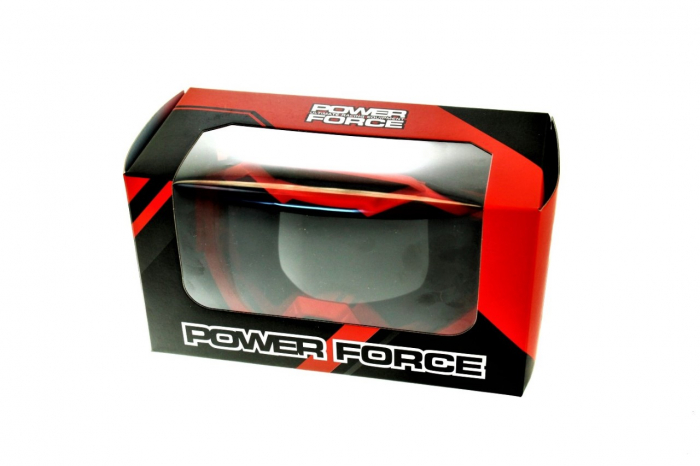 Ochelari motocross/enduro/atv, PowerForce, lentila antiaburire, culoare rama rosu [6]