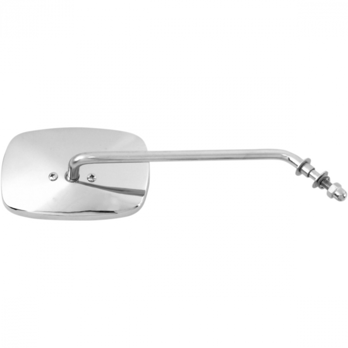Oglinda moto LONG STEM BOLT-ON, culoare crom, montaj dreapta [2]