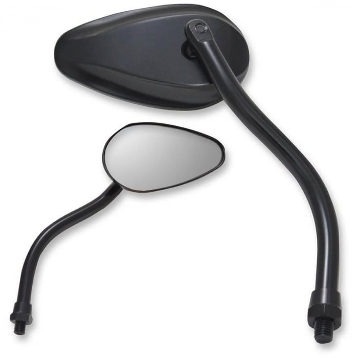 Oglinda Moto Teardrop Negru