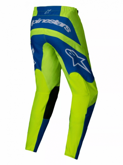 Pantaloni atv/cross Alpinestars Fluid Haul, culoare galben/albastru, marime 32 [2]