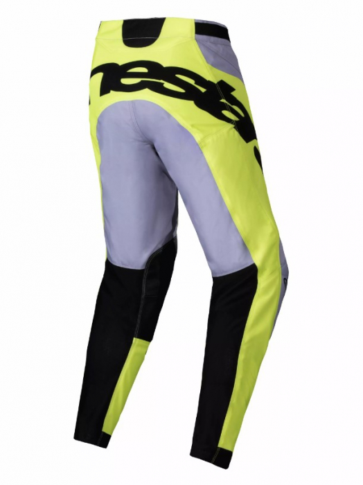Pantaloni atv/cross Alpinestars Racer Veil, culoare gri/galben, marime 34 [2]