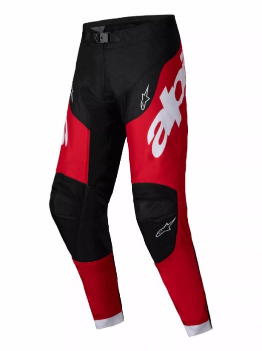 Pantaloni atv cross Alpinestars Racer Veil, culoare negru rosu, marime 40