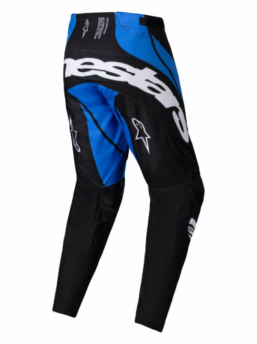 Pantaloni atv/cross Alpinestars Techstar Dreem, culoare negru/albastru, marime 34 [2]