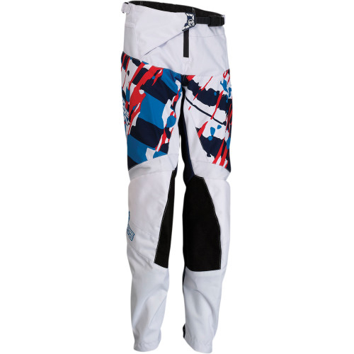 Pantaloni atv cross copii MooseRacing, culoare alb, marime 18