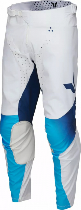 Pantaloni atv/cross copii Thor LaunchMode Forge, culoare alb/albastru, marime 24 [2]