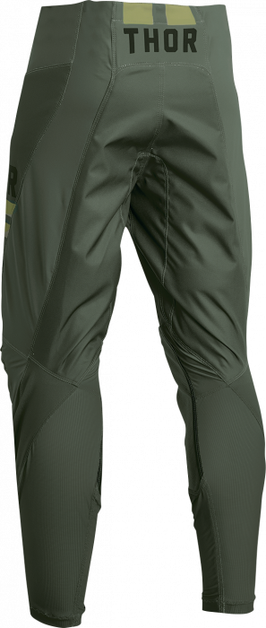 Pantaloni atv/cross copii Thor Pulse Combat, culoare army, marime 18 [3]