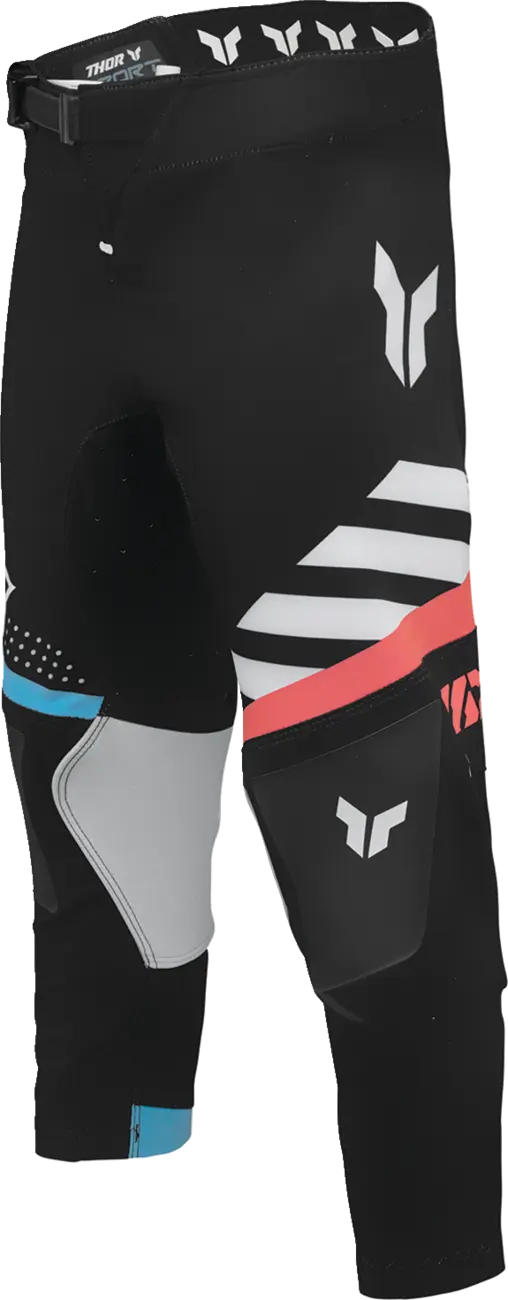 Pantaloni atv/cross copii Thor Sportmode Synth, culoare negru, marime 28 [3]