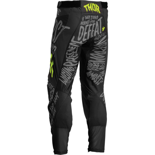 Pantaloni atv/cross copii Thor Pulse Counting Sheep, culoare negru/acid, marime 20 [3]