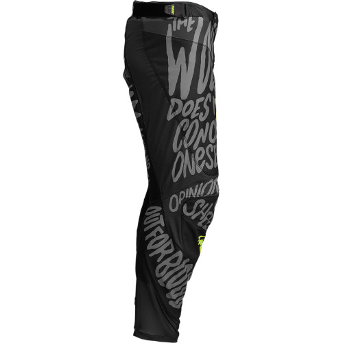 Pantaloni atv/cross copii Thor Pulse Counting Sheep, culoare negru/acid, marime 20 [2]