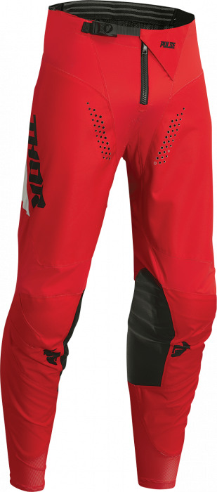 Pantaloni atv cross copii Thor Pulse Tactic, culoare rosu, marime 22