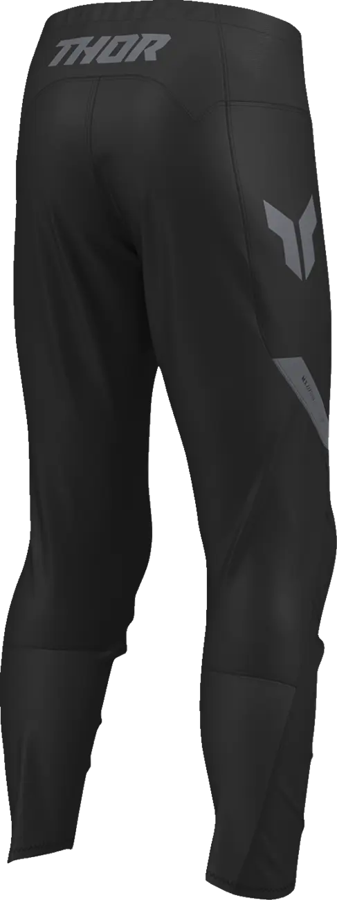 Pantaloni atv/cross copii Thor Ridemode Menace, culoare negru/gri, marime 20 [4]