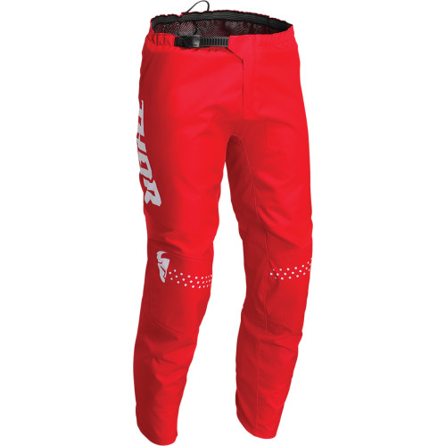 Pantaloni atv cross copii Thor Sector Birdrock, culoare rosu, marime 18