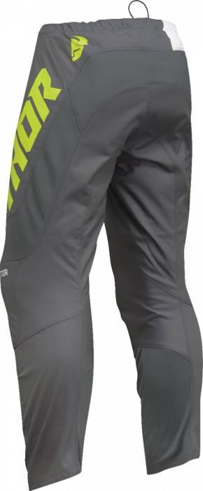 Pantaloni atv/cross copii Thor Sector Checker, culoare gri/verde, marime 28 [3]