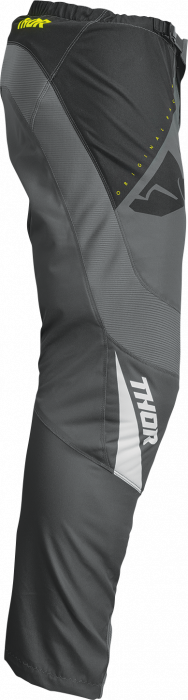 Pantaloni atv/cross copii Thor Sector Edge, culoare gri/galben, marime 18 [2]