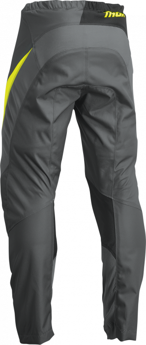Pantaloni atv/cross copii Thor Sector Edge, culoare gri/galben, marime 18 [3]