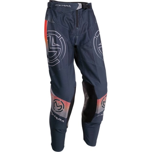 Pantaloni atv cross MooseRacing Sahara, culoare bleumarin portocaliu, marime 32