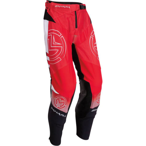 Pantaloni atv cross MooseRacing Sahara, culoare negru rosu, marime 30