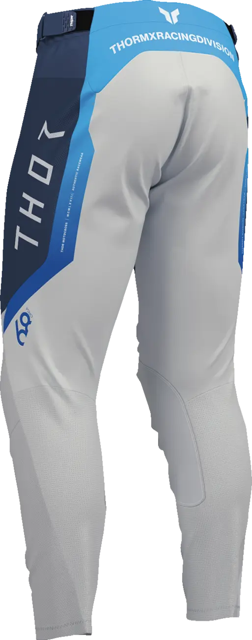 Pantaloni atv/cross Thor Launchmode Air Raptor, culoare bleumarin/alb, marime 28 [2]