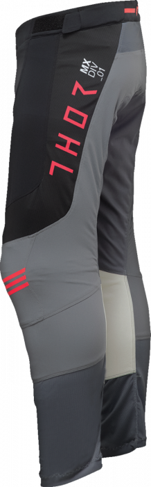 Pantaloni atv/cross Thor Prime Ace, culoare gri/negru, marime 29 [3]