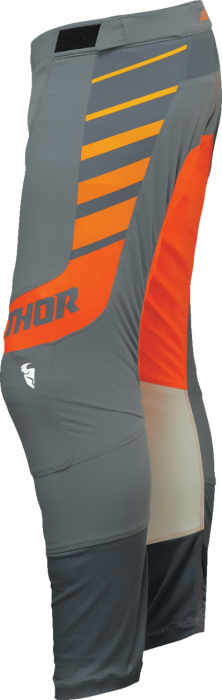 Pantaloni atv/cross Thor Prime Analog, culoare gri/portocaliu, marime 31 [2]