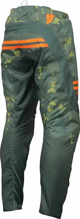 Pantaloni atv/cross Thor Sector Digi Camo, culoare verde/camo, marime 42 [2]