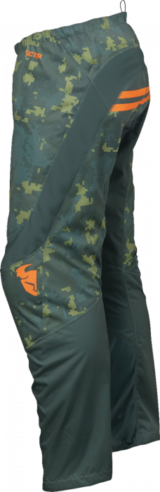 Pantaloni atv/cross Thor Sector Digi Camo, culoare verde/camo, marime 42 [3]