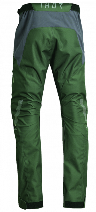 Pantaloni atv/cross Thor Terrain OTB, culoare verde/gri, marime 28 [2]