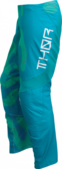 Pantaloni dama atv/cross Thor Sector Disguise, culoare albastru/turcoaz, marime XS [4]