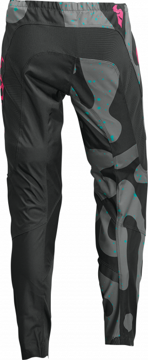 Pantaloni dama atv/cross Thor Sector Disguise, culoare gri/roz, marime XS [2]