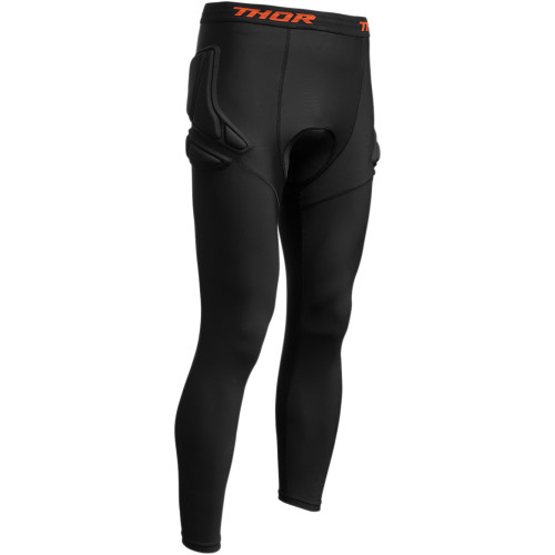 Pantaloni lungi protectie atv cross, Thor XP Pant, culoare negru portocaliu, marime M