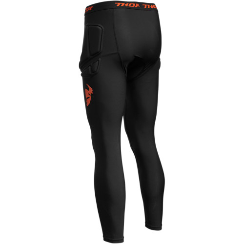 Pantaloni lungi protectie atv/cross, Thor XP Pant, culoare negru/portocaliu, marime 3XL [3]