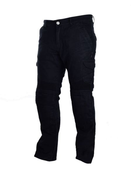 Pantaloni moto cu protectii, Leoshi, marime 30