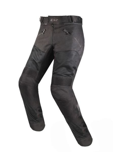 Pantaloni moto, LS2  VENTO, pentru barbati, material textil, culoare negru, marime XL