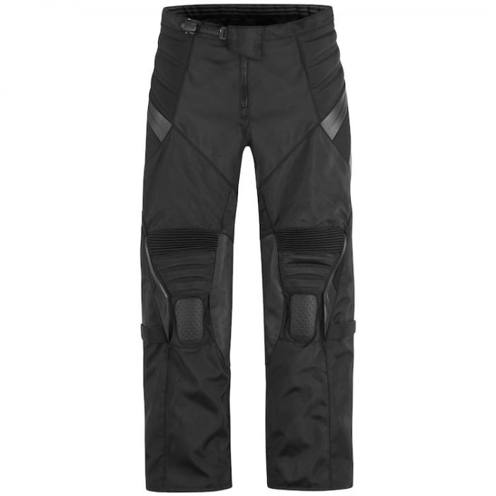 Pantaloni moto textil Icon Overlord Rezistance color negru marime 36