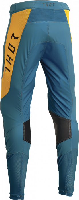 Pantaloni motocross/enduro Thor Prime Rival, culoare albastru/galben, marimea 28 [2]