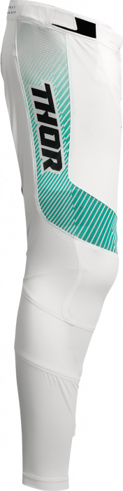Pantaloni motocross/enduro Thor Prime Tech, culoare alb/albastru, marimea 38 [2]