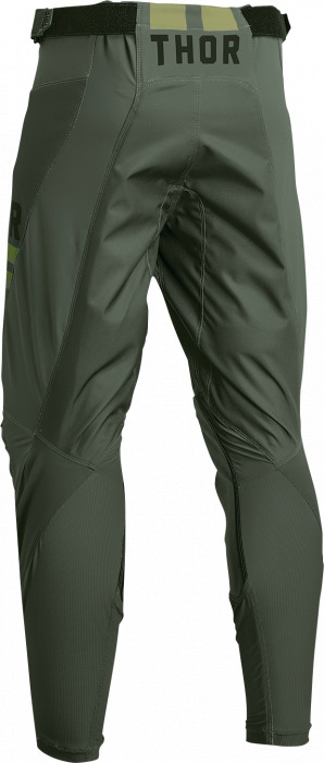 Pantaloni motocross/enduro Thor Pulse Combat, culoare army/negru, marimea 30 [2]