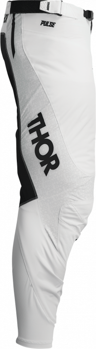 Pantaloni motocross/enduro Thor Pulse Mono, culoare alb/negru, marimea 36 [3]