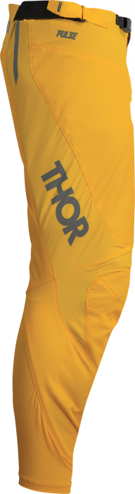 Pantaloni motocross/enduro Thor Pulse Mono, culoare galben/negru, marimea 34 [3]