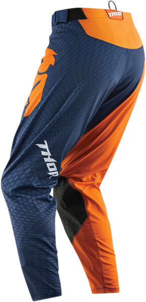 Pantaloni motocross Thor Core Slash culoare portocaliu/albastru inchis marime 34 [2]