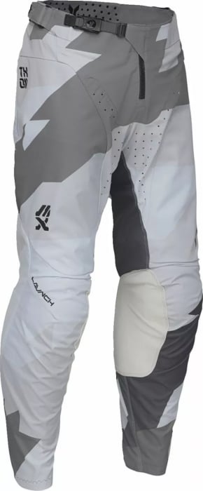 Pantaloni motocross Thor LaunchMode Brave, culoare gri, marime 28