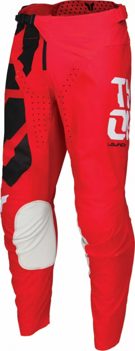 Pantaloni motocross Thor LaunchMode Forge, culoare rosu, marime 44 [2]