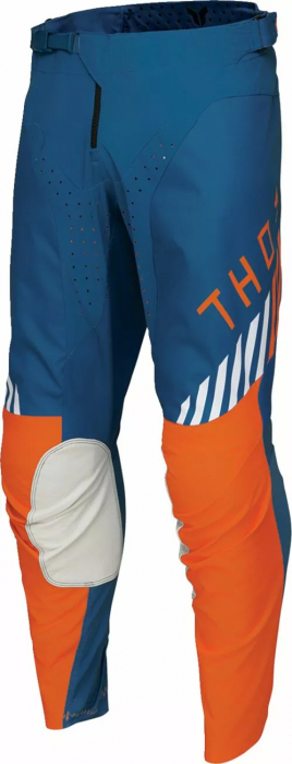 Pantaloni motocross Thor LaunchMode Zone, culoare albastru/portocaliu, marime 44 [2]