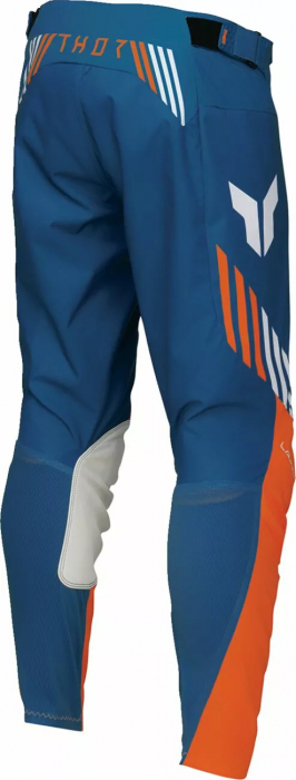 Pantaloni motocross Thor LaunchMode Zone, culoare albastru/portocaliu, marime 44 [4]